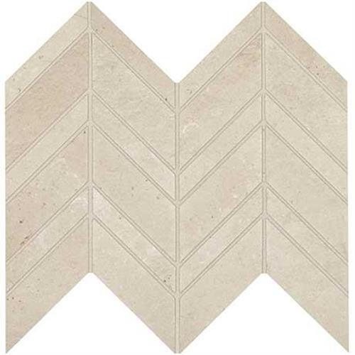 Modern Formation in Peak White Light Polished/ Unpolished/ Textured Blend - 12x13 Tile