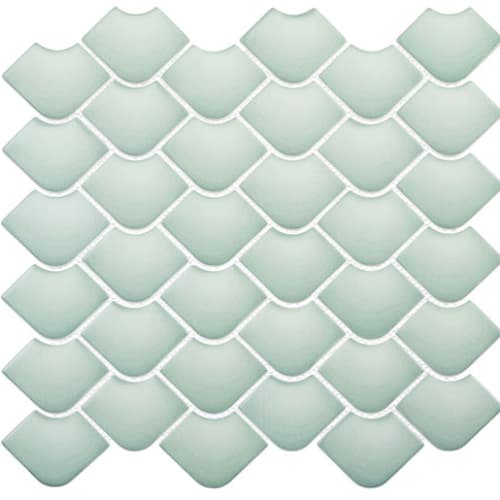 Mermaids Collection in Esmerald Glass Tile