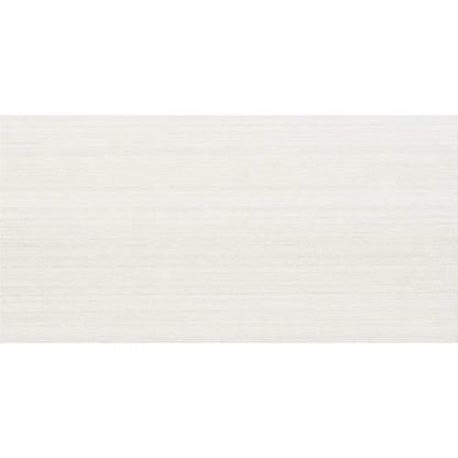 Fabric Art in Modern Linear White 12x24 Tile
