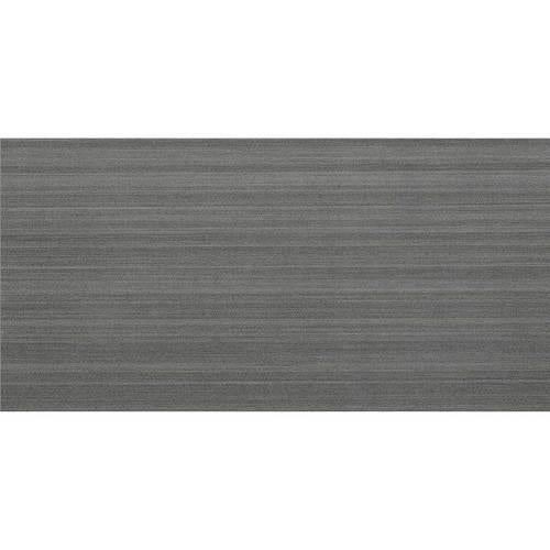 Fabric Art in Modern Linear Dark Gray 12x24 Tile