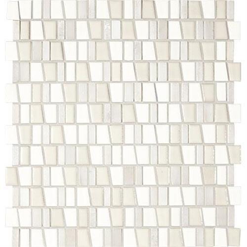 Midpark Mosaics in Cloud Mosaic (Trapezoid 1"xrandom) - 12x12 Tile