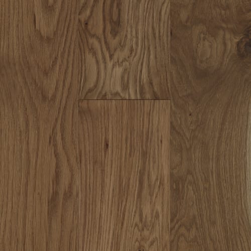 Elegancia Collection - White Oak Fuego Engineered Solid in Matte-Brushed 4 1/4 " Hardwood