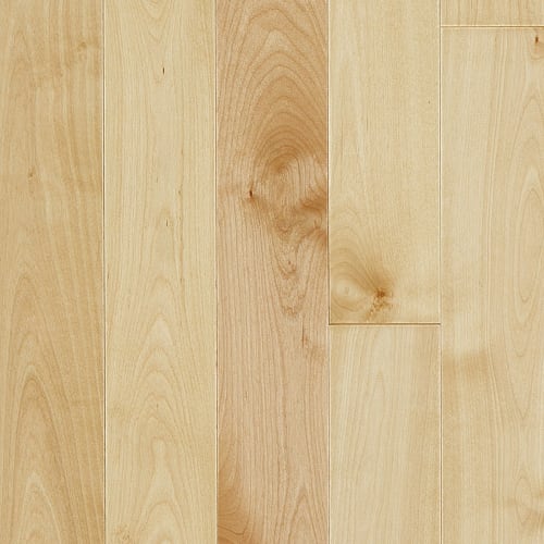 Origins Collection - Yellow Birch Natural Solid in Satin 4 1/4 " Hardwood