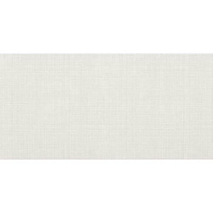 Fabric Art in Modern Textile White 12x24 Tile
