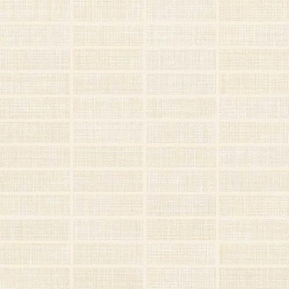Fabric Art in Modern Textile Beige 1x3 Tile