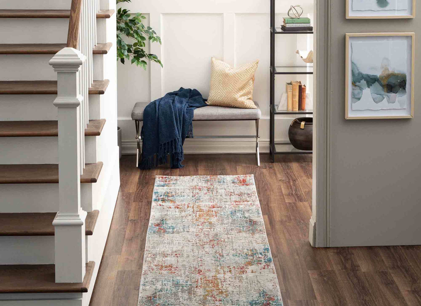 Marseille Multi in Multi 2'6"x8' Area Rugs