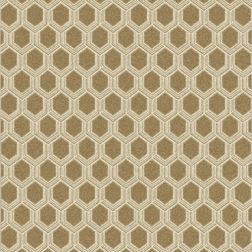 Modern Flair - Gold Amber in Gold Amber Area Rugs
