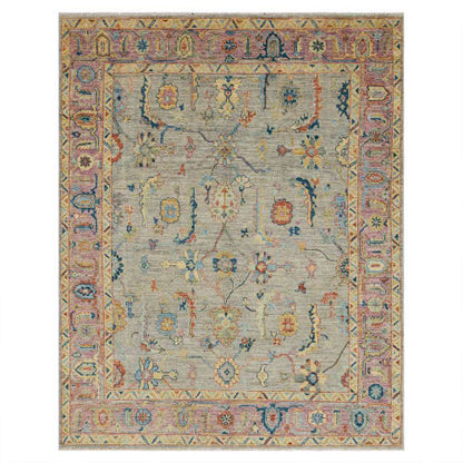 Mystique Grey Purple in Grey Purple 8'X10' Area Rugs