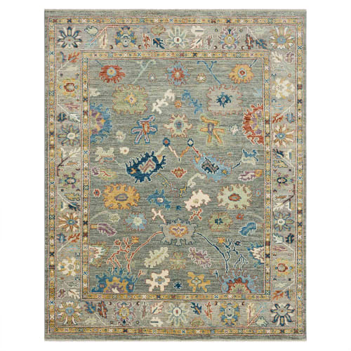 Mystique Soft Grey in Soft Grey 8'X10' Area Rugs