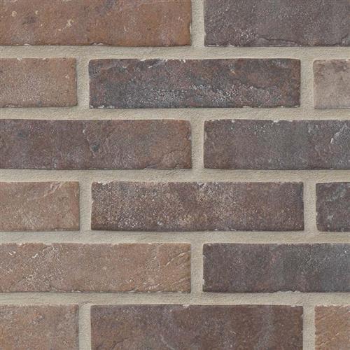 Brickstone in Red - 2x10 Tile