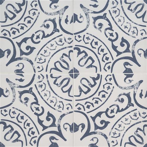 Kenzzi in Indigo Tile