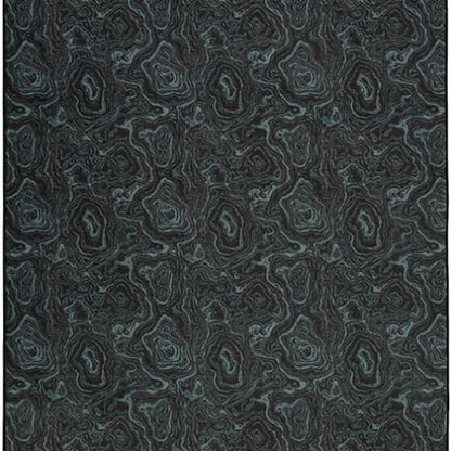 Nature’s Gem - Deep Turquoise in Deep Turquoise Area Rugs