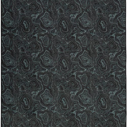 Nature’s Gem - Deep Turquoise in Deep Turquoise Area Rugs