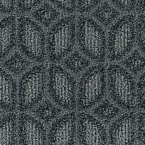 Regal Appeal in Denim Carpet
