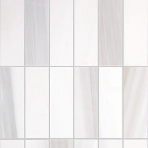 Perfit Mosaix in Calacatta Dolomiti Straight Stack Tile