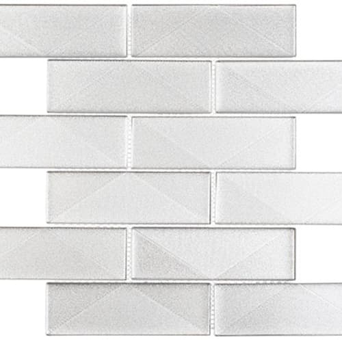 Pyradime Collection in Laurel Point Glass Tile