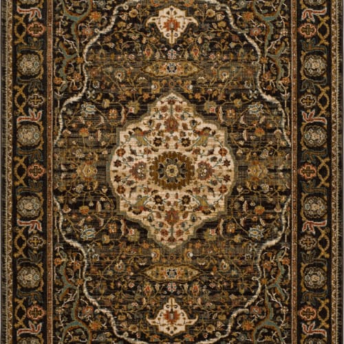Petra Charcoal in Charcoal Area Rugs