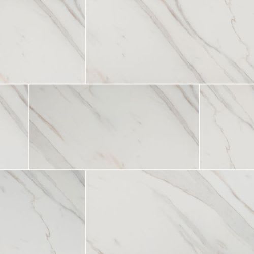 Pietra in Calacatta - 12x24 Polished Tile