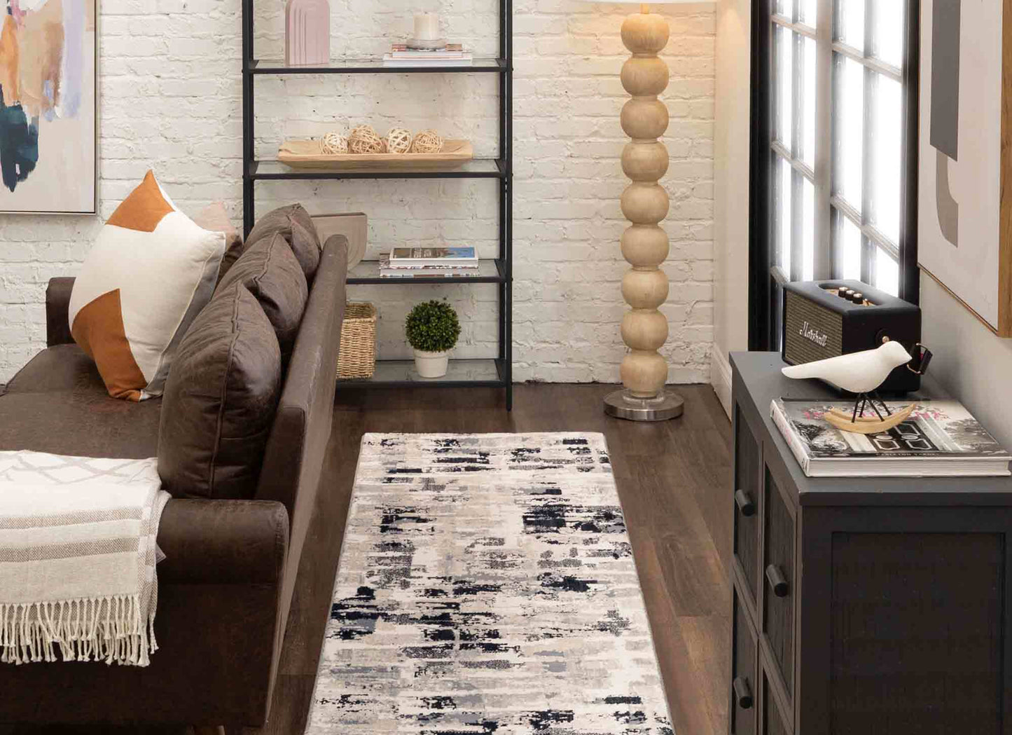 Provenance Soot in Soot 2'4"x7'10" Area Rugs