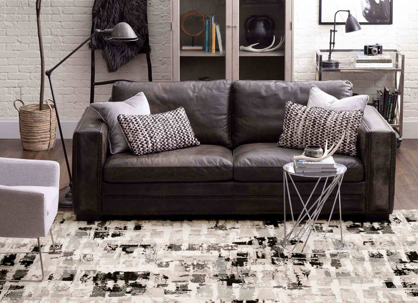 Provenance Soot in Soot 5'3"x7'10" Area Rugs