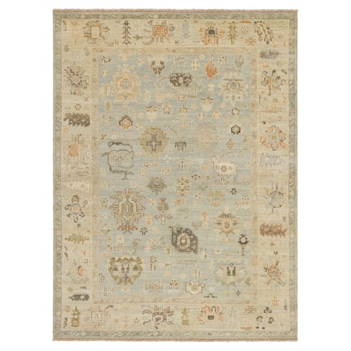 Cabrillo Palencia in Blue Area Rugs