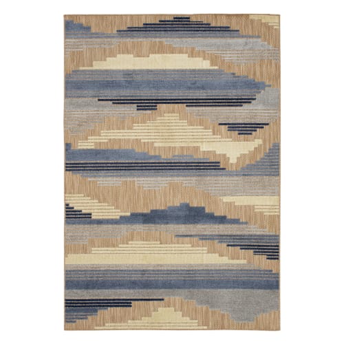 Cabana Pristine Cove in Blue Area Rugs