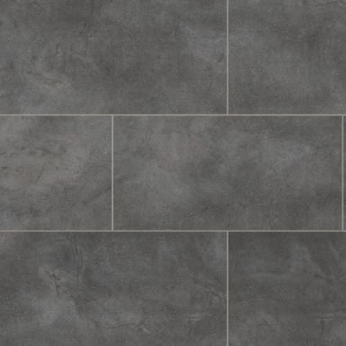 RigidCORE Keystone Tile in Concord Grey Luxury Vinyl