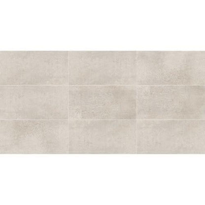 Reminiscent in Memento White 12x24 Tile