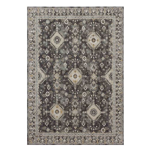 Ravenglass Anthracite in Anthracite 7'10"x10'3" Area Rugs