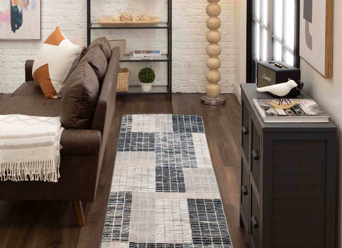 Resolute Frost Grey in Frost Grey 2'4"x7'10" Area Rugs