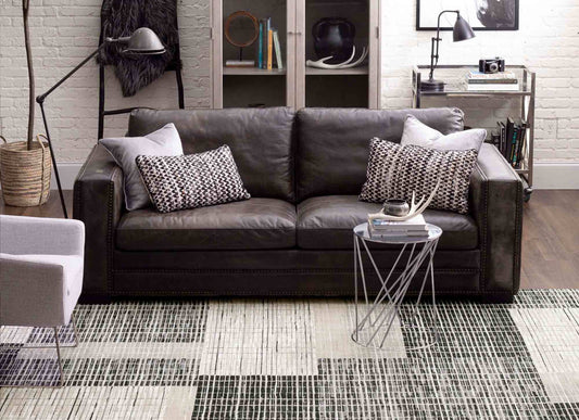 Resolute Frost Grey in Frost Grey 5'3"x7'10" Area Rugs