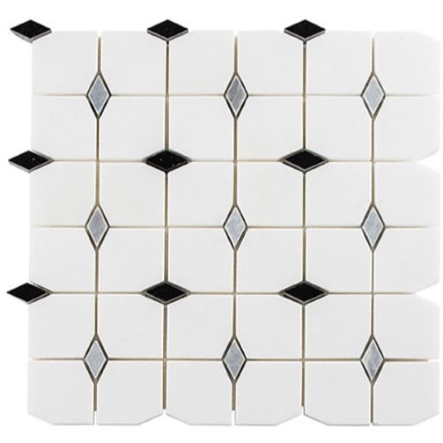 Kings Landing in Royal Sable 2" Squares Natural Stone