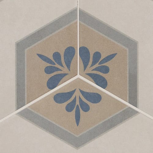 Scrapbook in Quilt Hexagon Tile