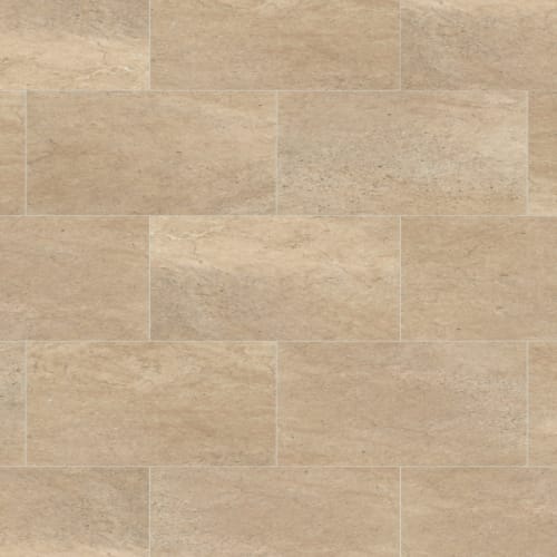 Knight Tile Rigid Core in Bath Stone Luxury Vinyl