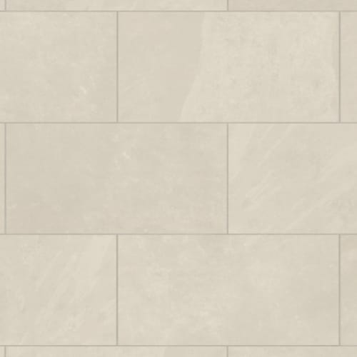 Knight Tile Rigid Core in Ivory Riven Slate Luxury Vinyl