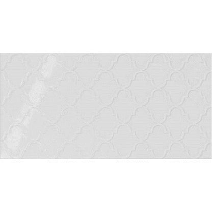 Showscape in Stylish White Arabesque 12x24 Tile
