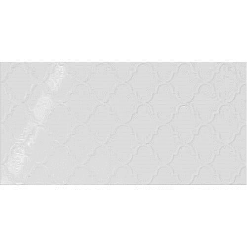 Showscape in Stylish White Arabesque 12x24 Tile