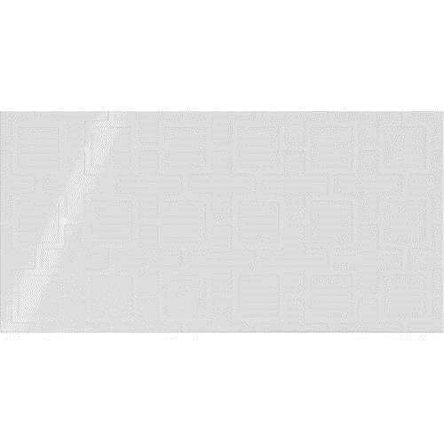 Showscape in Stylish White Square Lattice 12x24 Tile