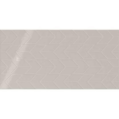 Showscape in Soft Gray Chevron 12x24 Tile