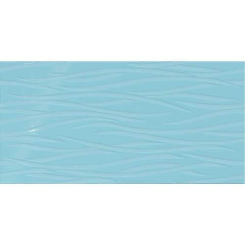 Showscape in Crisp Blue Brushstroke 12x24 Tile