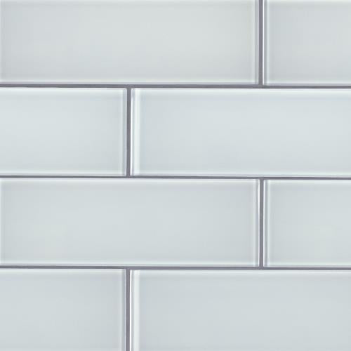 Ice in Glass Glass Tile