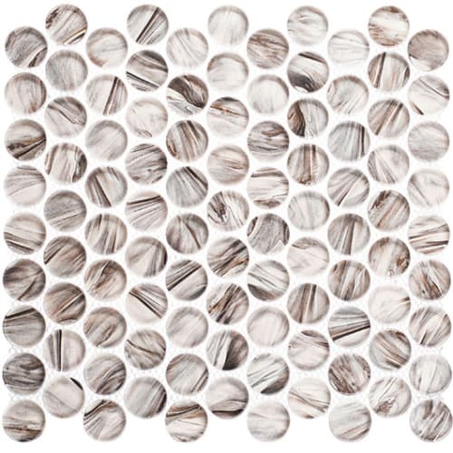 Spheres Collection in Raphaello Glass Tile
