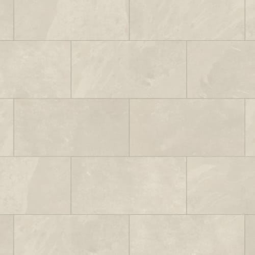 Knight Tile in Ivory Riven Slate Luxury Vinyl