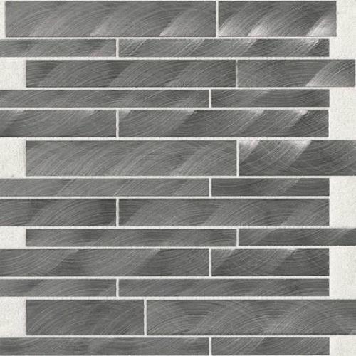 Structure in Gunmetal - Interlocking Metal Tile