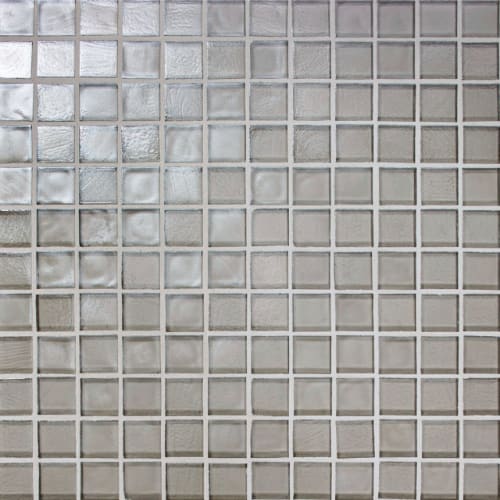 Uniquely Oceanside - Irid 1 x 1 in Sandbar Glass Tile