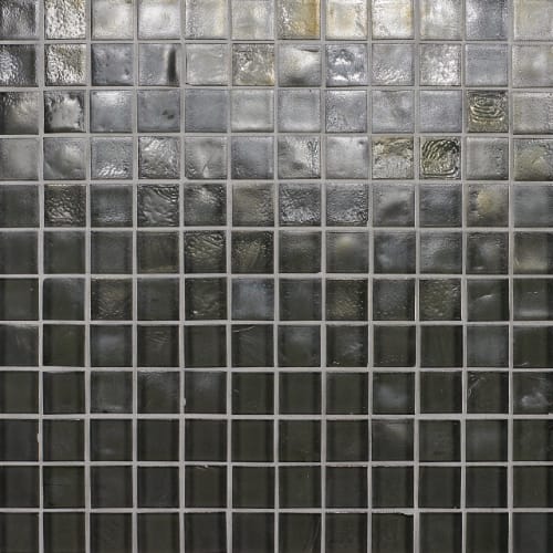 Uniquely Oceanside - Irid 1 x 1 in Shadow Glass Tile