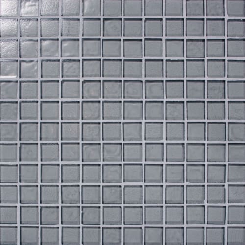 Uniquely Oceanside - Non Irid 1 x 1 in Silverlight Glass Tile