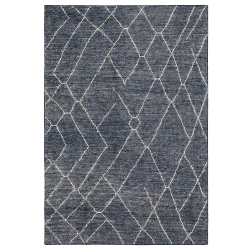Spartel Blue Steel in Blue Steel Area Rugs