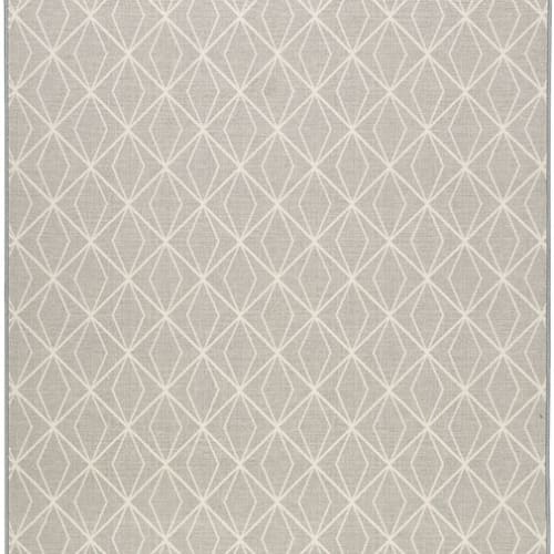 Subtle Solitaire - Crystal Blue in Crystal Blue Area Rugs