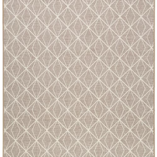 Subtle Solitaire - Satin in Satin Area Rugs